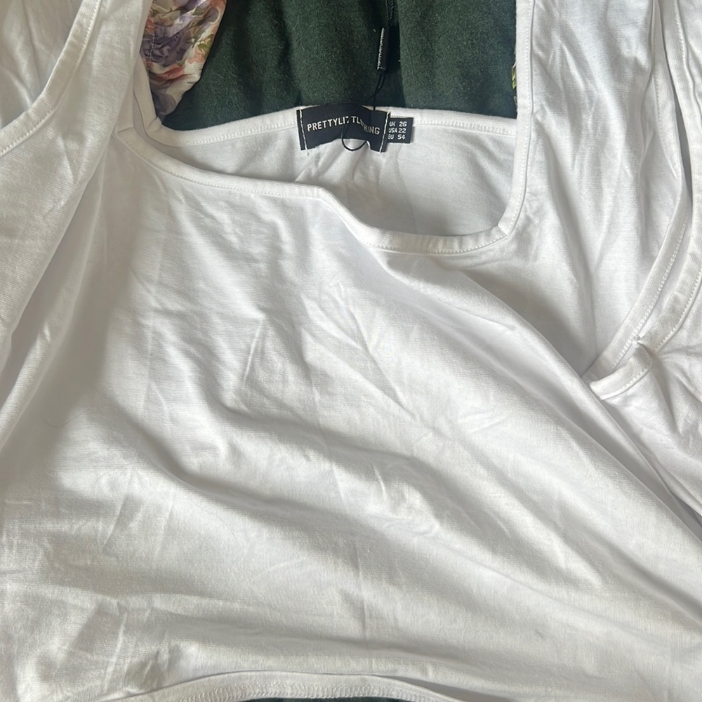 white top